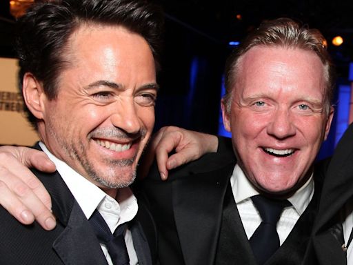 Anthony Michael Hall says he and longtime friend Robert Downey Jr. are developing a 'Succession'-like TV series