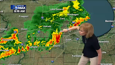 Chicago weather: Severe Thunderstorm Warning in effect for Will County | LIVE radar