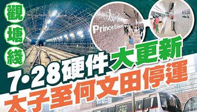 東方日報A1：觀塘綫7‧28硬件大更新 太子至何文田停運