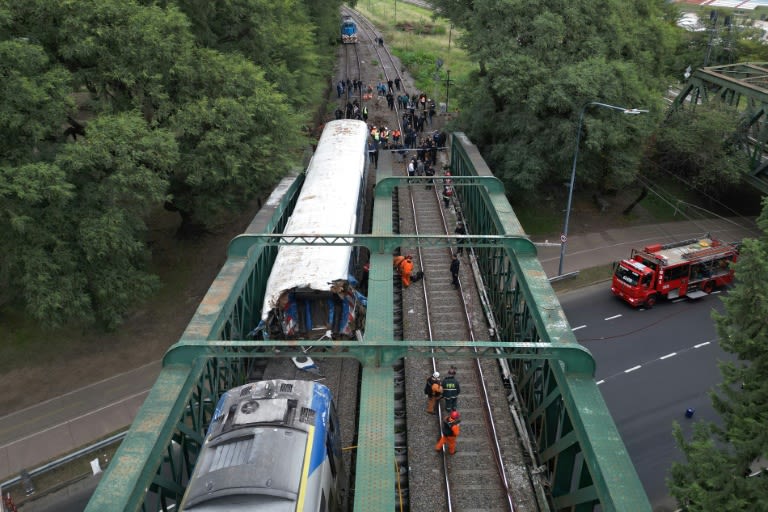Train crash in Argentine capital sends nearly 60 to hospitals