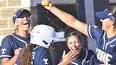 Friday gallery: Trine softball sweeps MIAA Tournament doubleheader