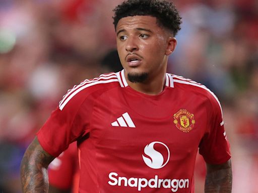 Jadon Sancho: Paris Saint-Germain hold transfer talks with Manchester United over forward