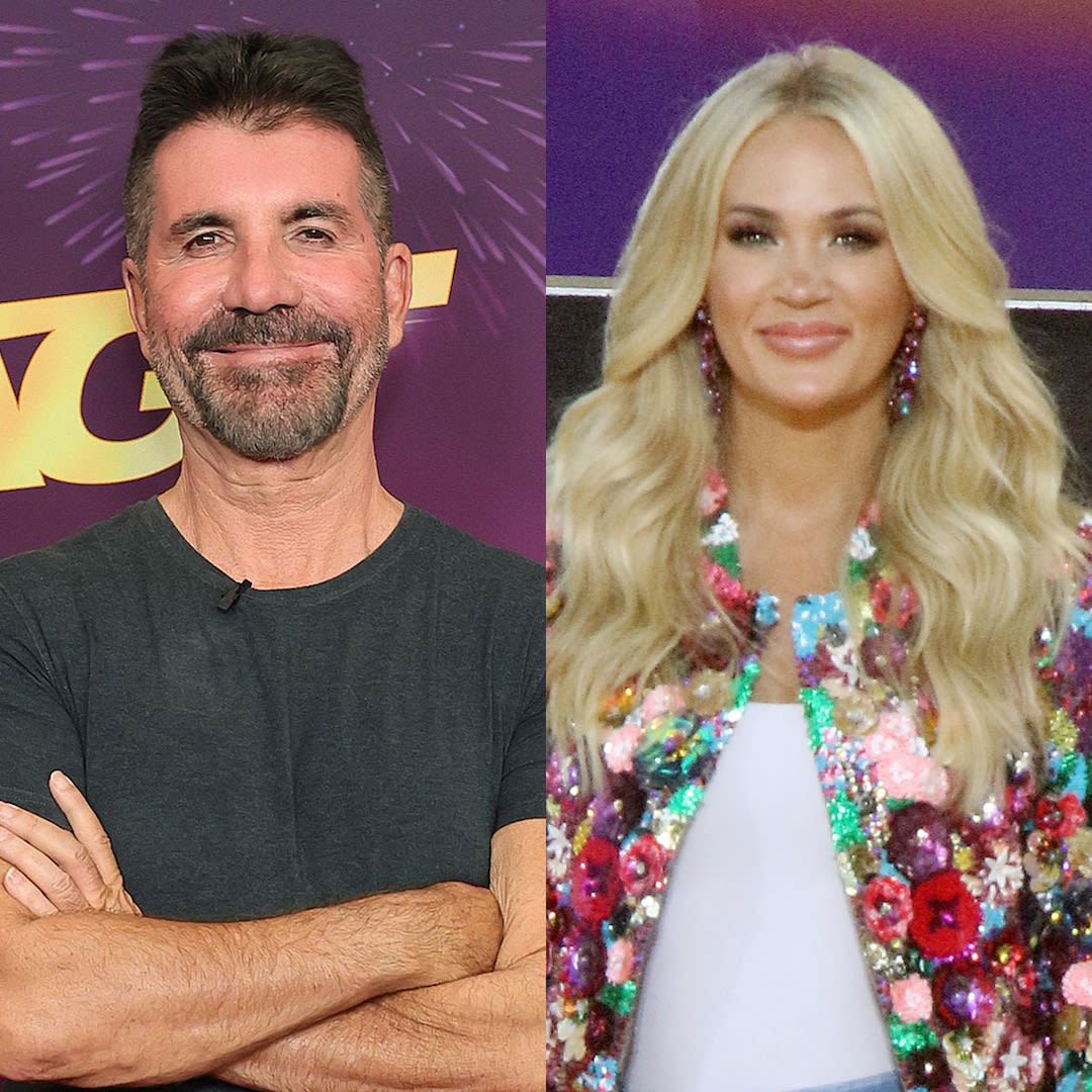 Simon Cowell Reacts to Carrie Underwood Becoming American Idol Judge - E! Online