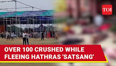 Hathras Horror: 'Satsang' Stampede Kills Over 100 In U.P. | CM Yogi Puts Rescue On War-footing | TOI Original - Times...