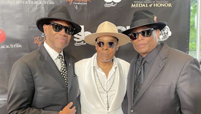 Grandmaster Flash honored at the ICE Medal of Honor event in Atlanta