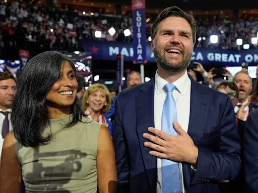 Quién es Usha Vance, la esposa india de JD Vance, el "heredero de MAGA" y candidato a vicepresidente de Donald Trump