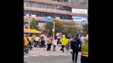 Five dead after man ploughs car into pedestrians in China then throws cash in the air