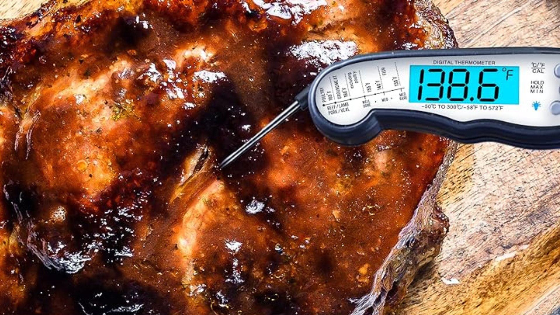 'No more guesswork': Your foodie mom will appreciate this easy-to-read meat thermometer, down to $13