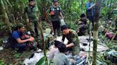 Los niños rescatados en la selva colombiana esperaron por ayuda cerca del avión accidentado durante cuatro días