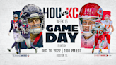 Chiefs vs. Texans Week 15: How to watch, listen and stream online