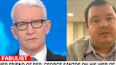 GOP Rep. George Santos' Ex-Roomie Stuns Anderson Cooper With Wild Claim