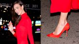 Karlie Kloss Gets Fiery in Red Shoes at Carolina Herrera’s Good Girl Perfume Party