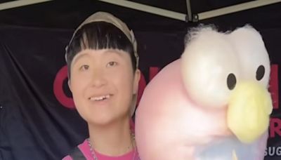 Amazing candy floss art at Worcestershire festival goes viral with 4m views on TikTok