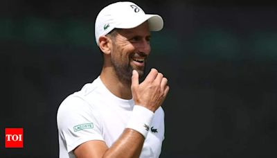 Wimbledon 2024 draw: Novak Djokovic confirmed to participate despite injury concerns | Tennis News - Times of India