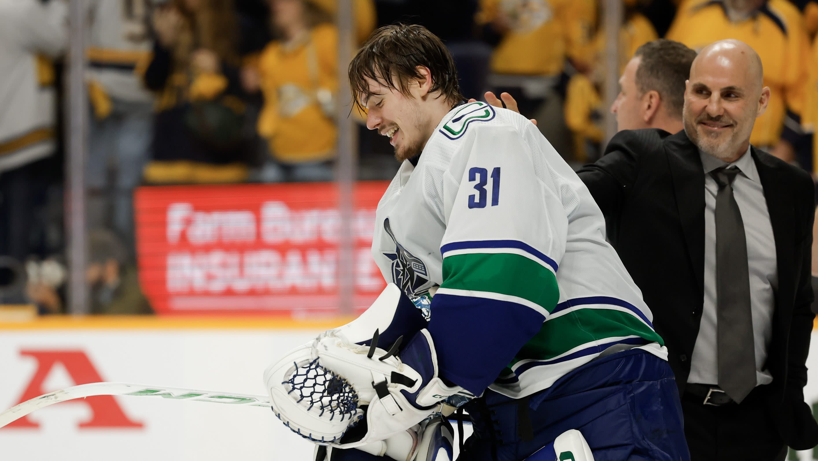 Vancouver Goes Crazy After Arturs Silovs Pulls Off Miracle
