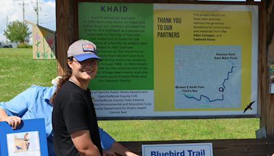 Local Eagle Scout and Garden Club dedicate new Bluebird Trail - The Advocate-Messenger