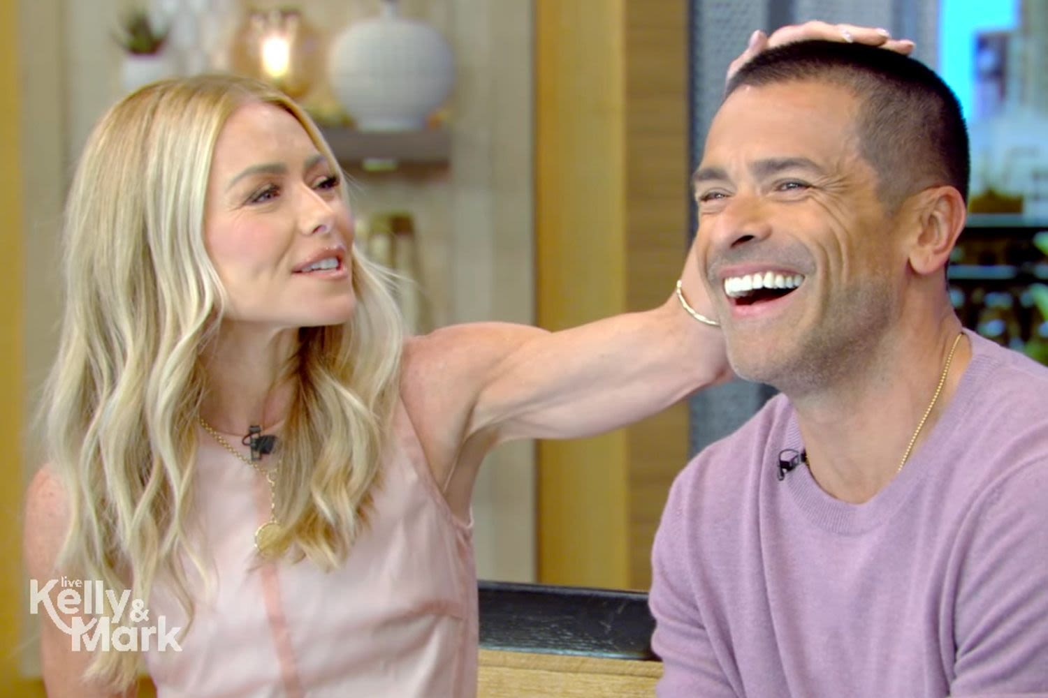 Mark Consuelos Debuts New Buzz Cut for Upcoming Role — and Wife Kelly Ripa Approves: 'It's Like a Chinchilla'