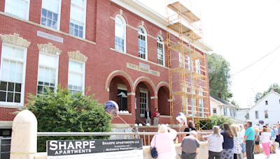 Old Mary B. Sharpe elementary is latest historic school to transform into apartments