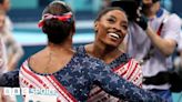 Simone Biles leads USA to Olympic gymnastics team gold as GB finish fourth