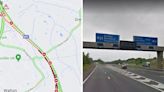 All lanes reopened but delays on section of M61 following crash