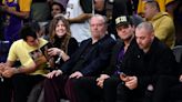 LeBron James welcomed Lakers season ticket holder Jack Nicholson back to his courtside seat for the first time since 2021