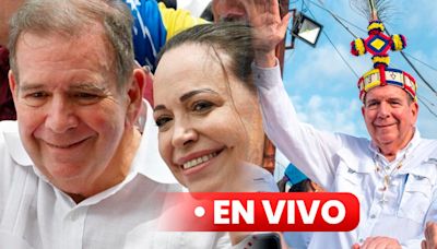 Elecciones en Venezuela 2024 EN VIVO: Edmundo González y María Corina Machado realizan cierre de campaña HOY