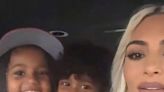 Kim Kardashian Goes Live on Instagram with Her Sons Saint, 6, and Psalm, 3: 'Say Hi!'
