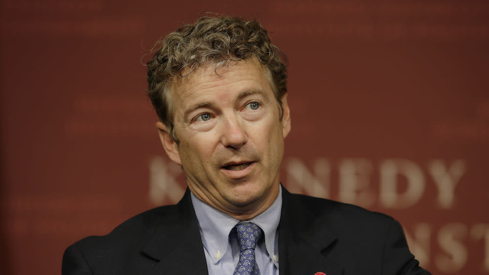 Sen. Rand Paul speaks in Somerset, calls for Biden to 'tone down' political rhetoric