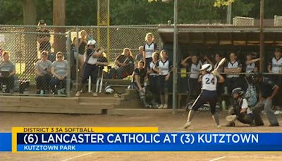 Furst reaches century mark as Kutztown rolls past Lancaster Catholic in D3 Class 3A softball