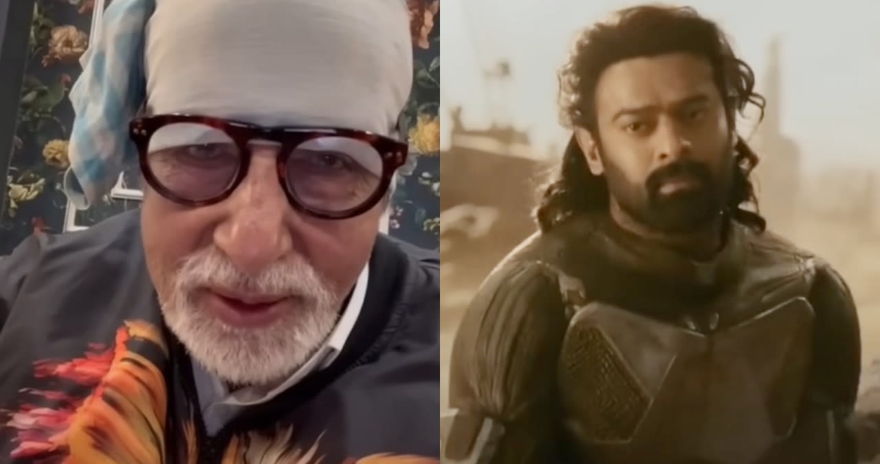 'Kalki 2898 AD': Amitabh Bachchan jokes Rs 1000 crore films are a 'routine' for Prabhas; Watch