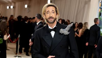 Adrien Brody Debuts Platinum Blonde Hair at 2024 Met Gala