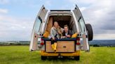 Couple quit jobs to live and work in £25k campervan: 'It's easy to tidy, cheap to heat and we can go wherever we want'