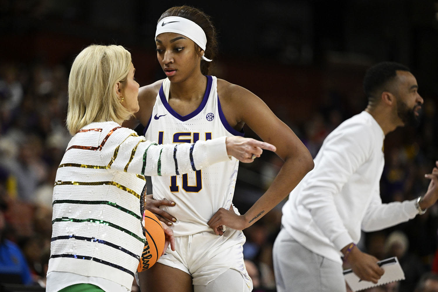 Angel Reese clears the air on her two-week absence from LSU basketball last year