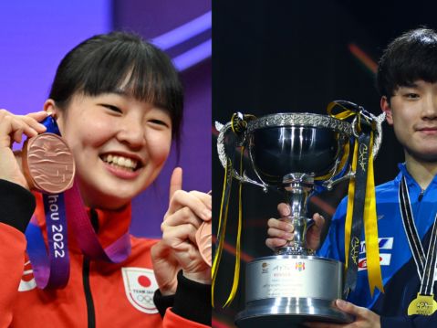 華裔小兄妹倆代表日本出征巴黎奧運會 目標奪冠 | 乒乓球 | 張本智和 | 張本美和 | 大紀元
