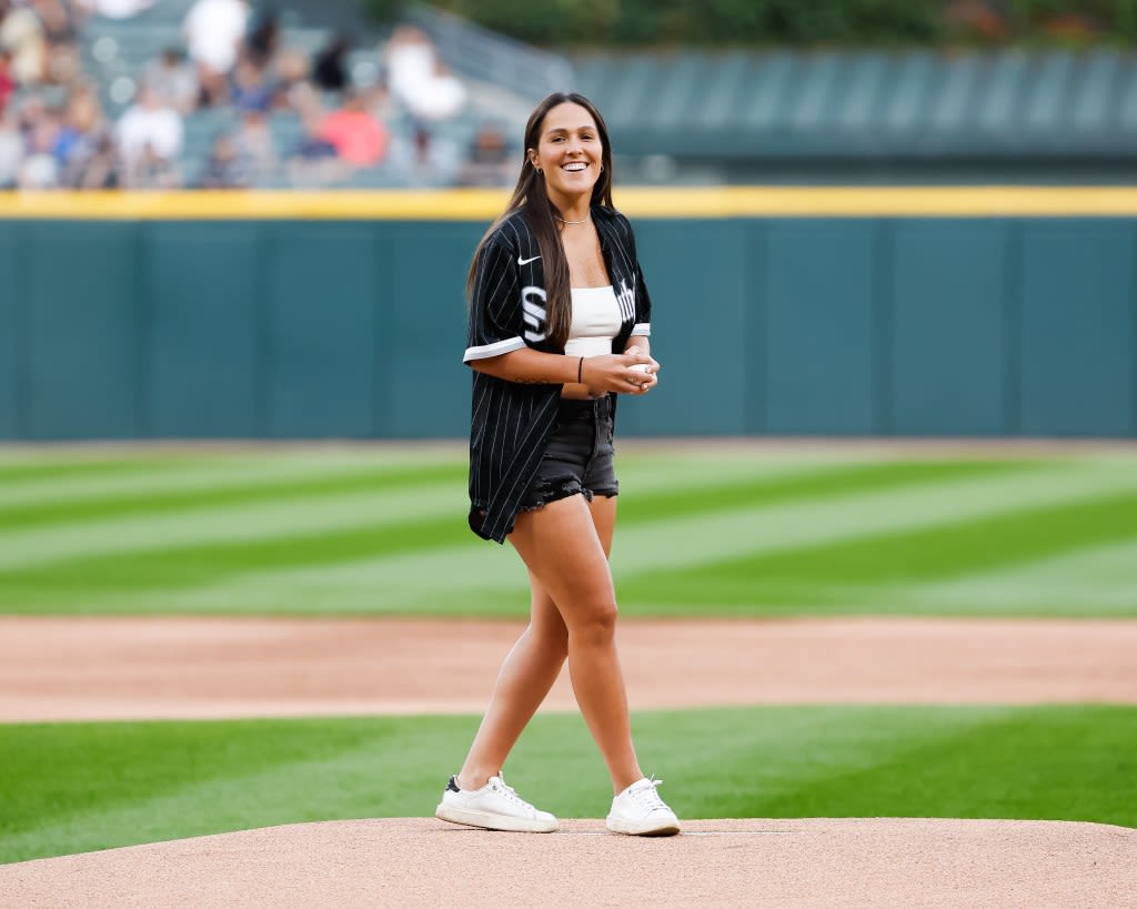 Column: Abbey Murphy stays busy. First pitch at Chicago White Sox game, NIL and Minnesota hockey. ‘I still get chills.’