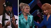 'Meemaw goes with country singer': Reba McEntire slammed as 'The Voice' coach saves Ashley over Elyscia