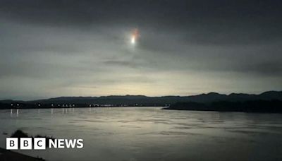 Watch: Moment asteroid lights up night sky in Philippines