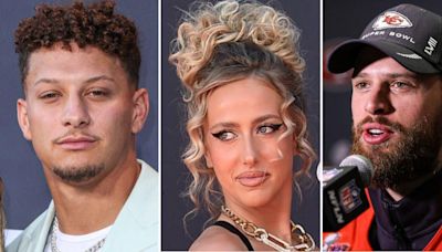 Patrick Mahomes Supports Wife Brittany at 'Sports Illustrated' Party After Harrison Butker's Controversial Commencement Speech
