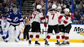 Bratt scores 3 as Devils rally for 5-2 win over Lightning