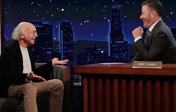 Larry David Admits He Used Best Friend Richard Lewis' Death as an Excuse to Skip Jimmy Kimmel Live! Appearance