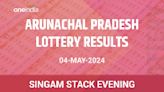 Arunachal Pradesh Lottery Singam Stack Evening Winners May 4 - Check Results!