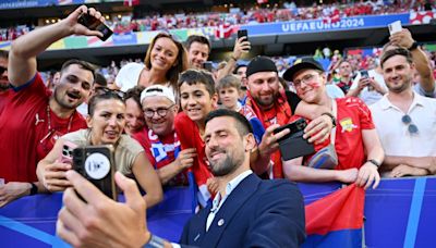 Djokovic viajó hacia Múnich para apoyar al seleccionado serbio en la Eurocopa