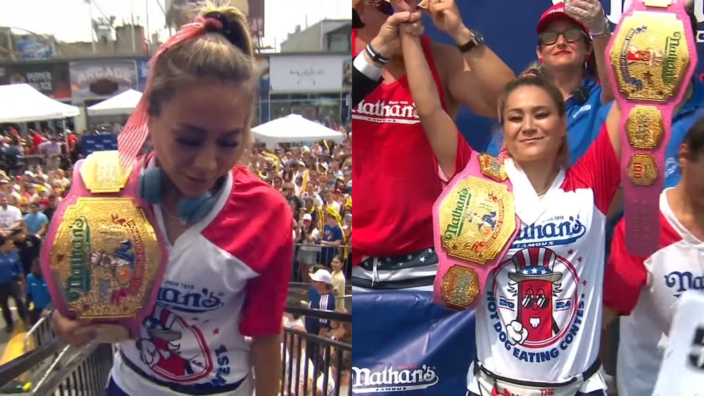 Miki Sudo sets new record, defends title at 2024 Nathan’s hot dog eating contest