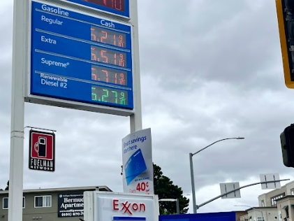 San Mateo County sees some of the highest gas prices in California