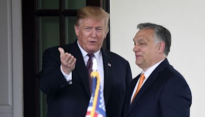 While Biden defended his candidacy, Donald Trump hung out with Viktor Orbán