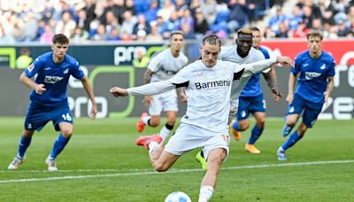 Leverkusen bounce back with 4-1 win at Hoffenheim, Leipzig held