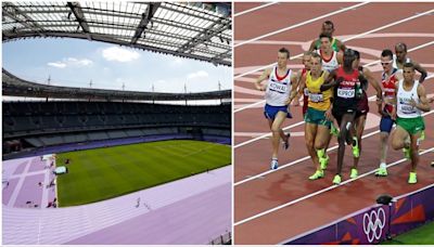 The reason why the running track at the Paris Olympics is purple instead of traditional red