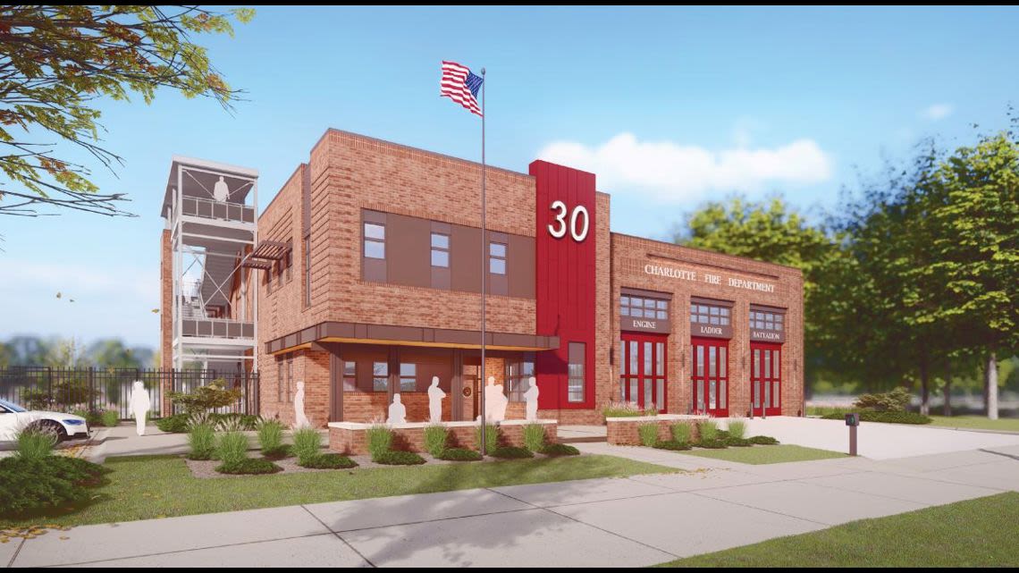 Charlotte begins construction on first all-electric firehouse