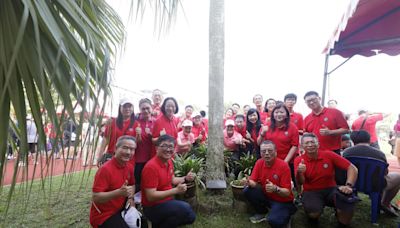 吉隆坡台校校慶 蔡總統種植小英樹見證歷史