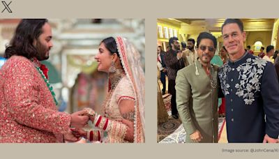 John Cena meets Shah Rukh Khan at Anant Ambani-Radhika Merchant wedding, shares heartfelt post: ‘Positive effect he has had on my life’